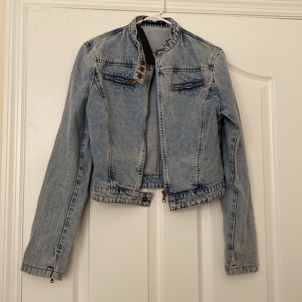 Lioness Light Blue Jean Jacket - Picture 7 of 8